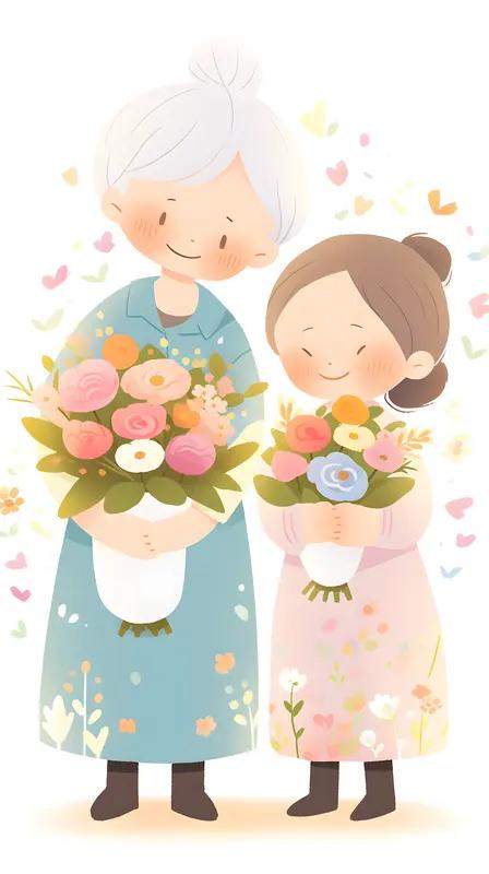 广东这户人家的视频太暖了！113岁的妈妈和91岁的女儿话家常，画面满是亲情。女儿