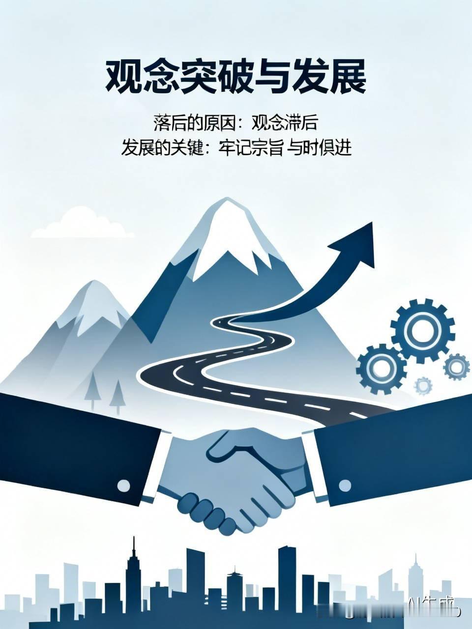 [转变观念，是实现发展乃至飞跃的根本]
讲到落后，会有很多的原因，有历史的原因，