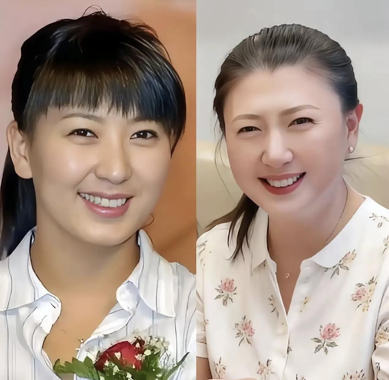 闫学晶的“哭穷”，照出全民一起酸黄瓜的心态。
 
总说相由心生，看闫学晶的两张照