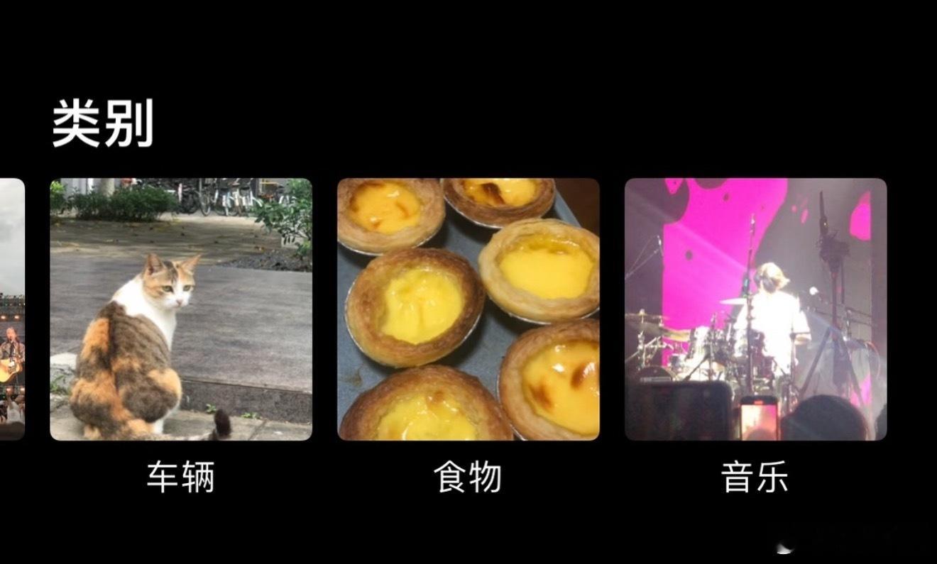 苹果相册乱起名字打开相册，然后有个为你推荐，在回顾哪里就能看到，有自拍照的看看苹