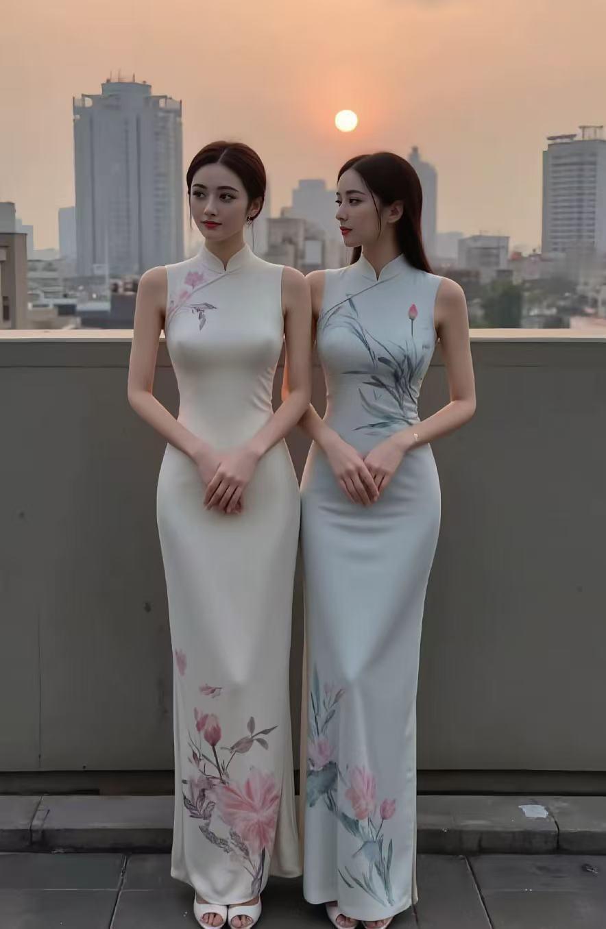 这姑娘和女人区别还是挺明显的，下面两美女只有一位是姑娘，你能看出是哪一位吗？
