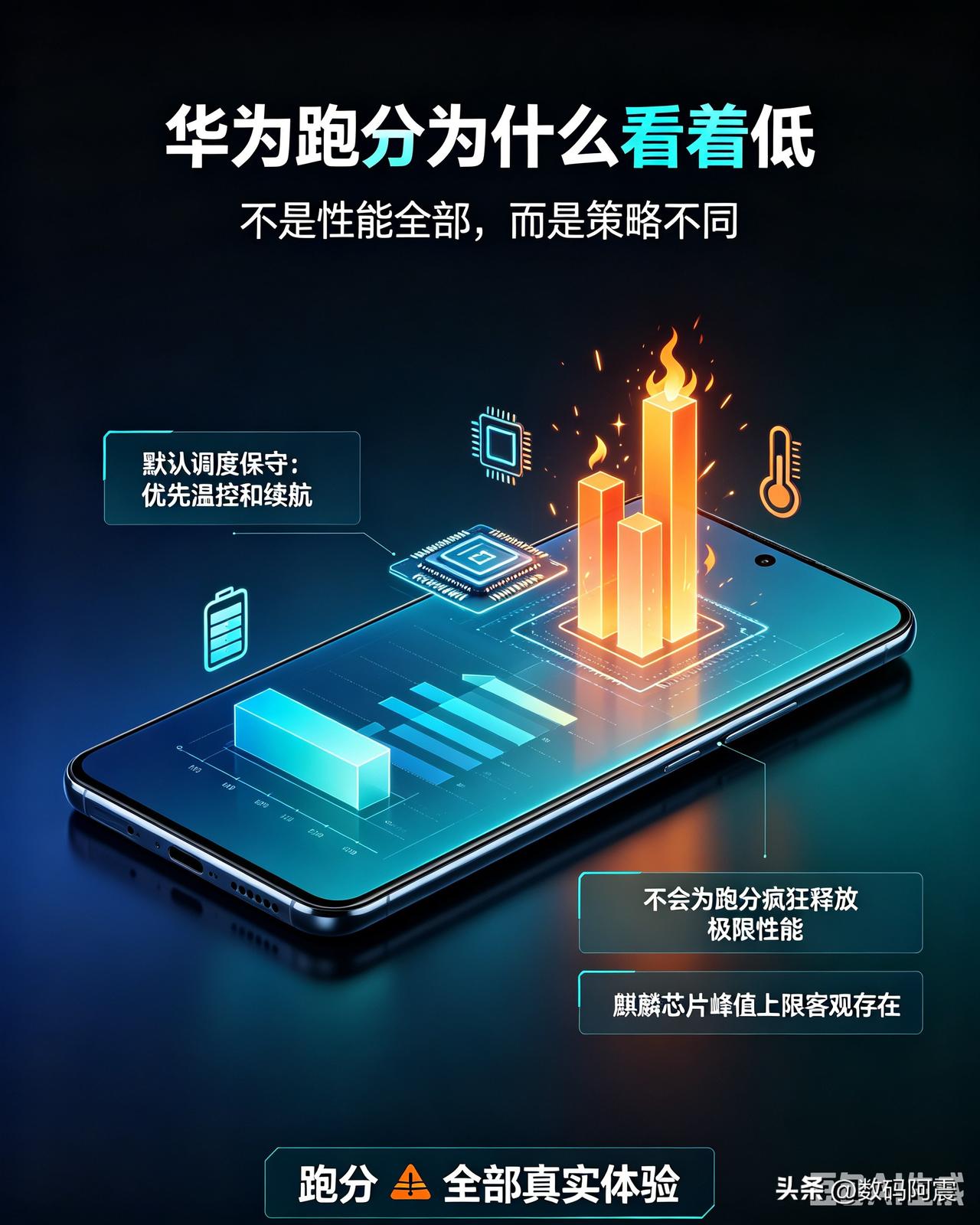 华为手机跑分看着低，为什么日常用却很丝滑？
 
很多人很疑惑，同样是旗舰机，华为