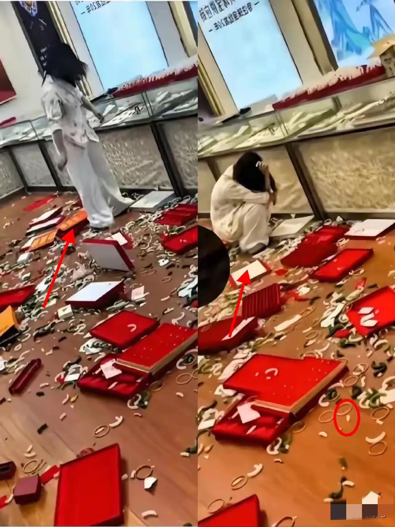 老板注定亏死了，
网友以为是来包场的，
一千的手镯都要砍到100的顾客，
你能指
