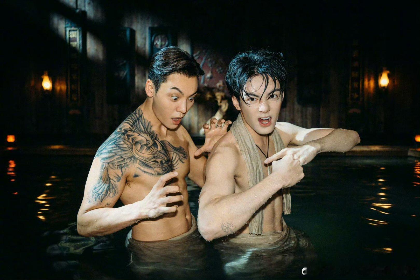 曾舜晞回应浴池上裸戏为了贴合角色拼命管理体态，直面和陈伟霆对手戏的压力认真打磨，