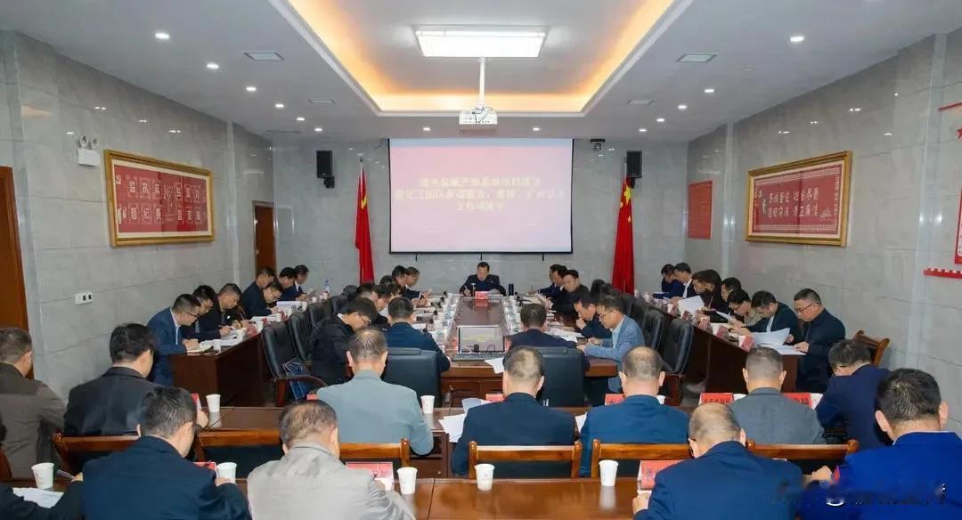  投资101.8亿的绿色纯碱项目于年初在衡东大浦开工，近日，谭建华召开专会调度该