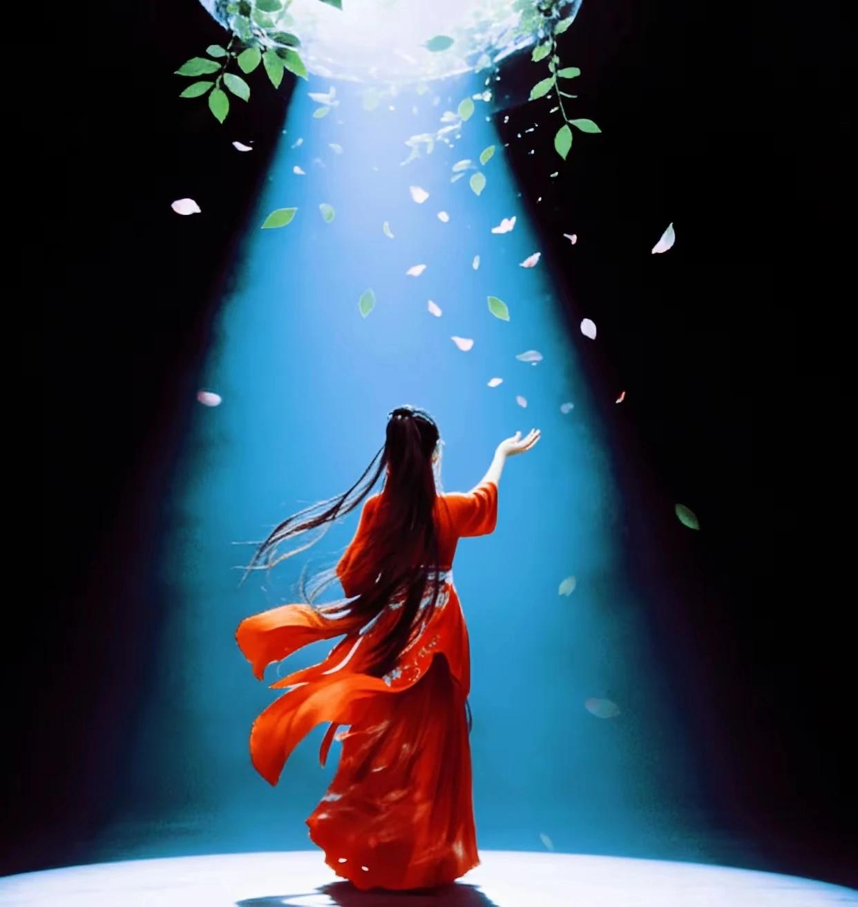 上联：清风有意难留我
 下联：明月无心照古今