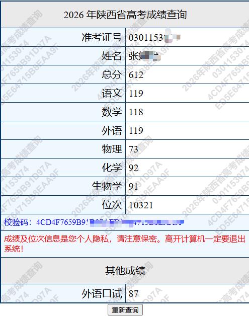 2026年，陕西高考物理类成绩612分，女孩子，能报哪所大学或者什么专业？哪位老