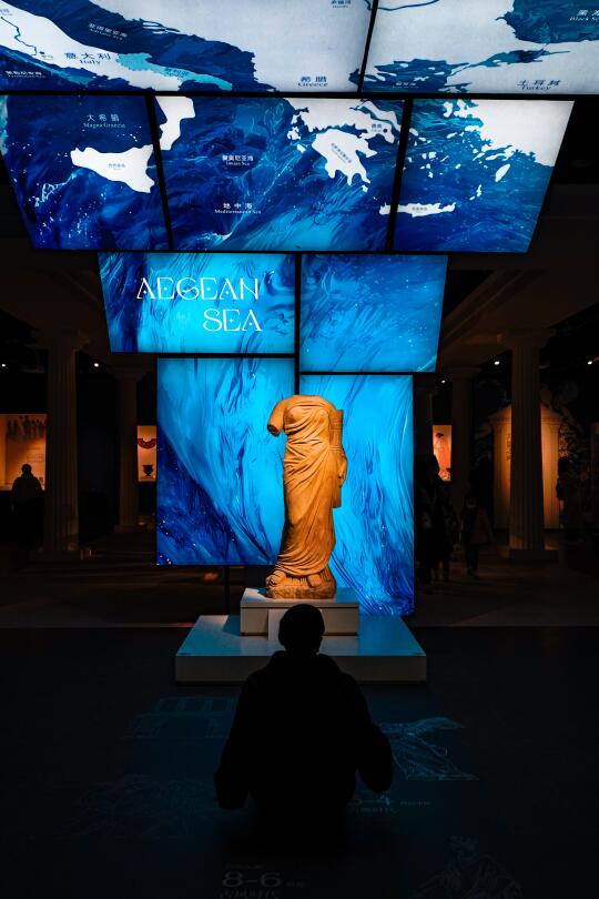 成都竟藏着一个帕特农❓希腊展0距离打卡