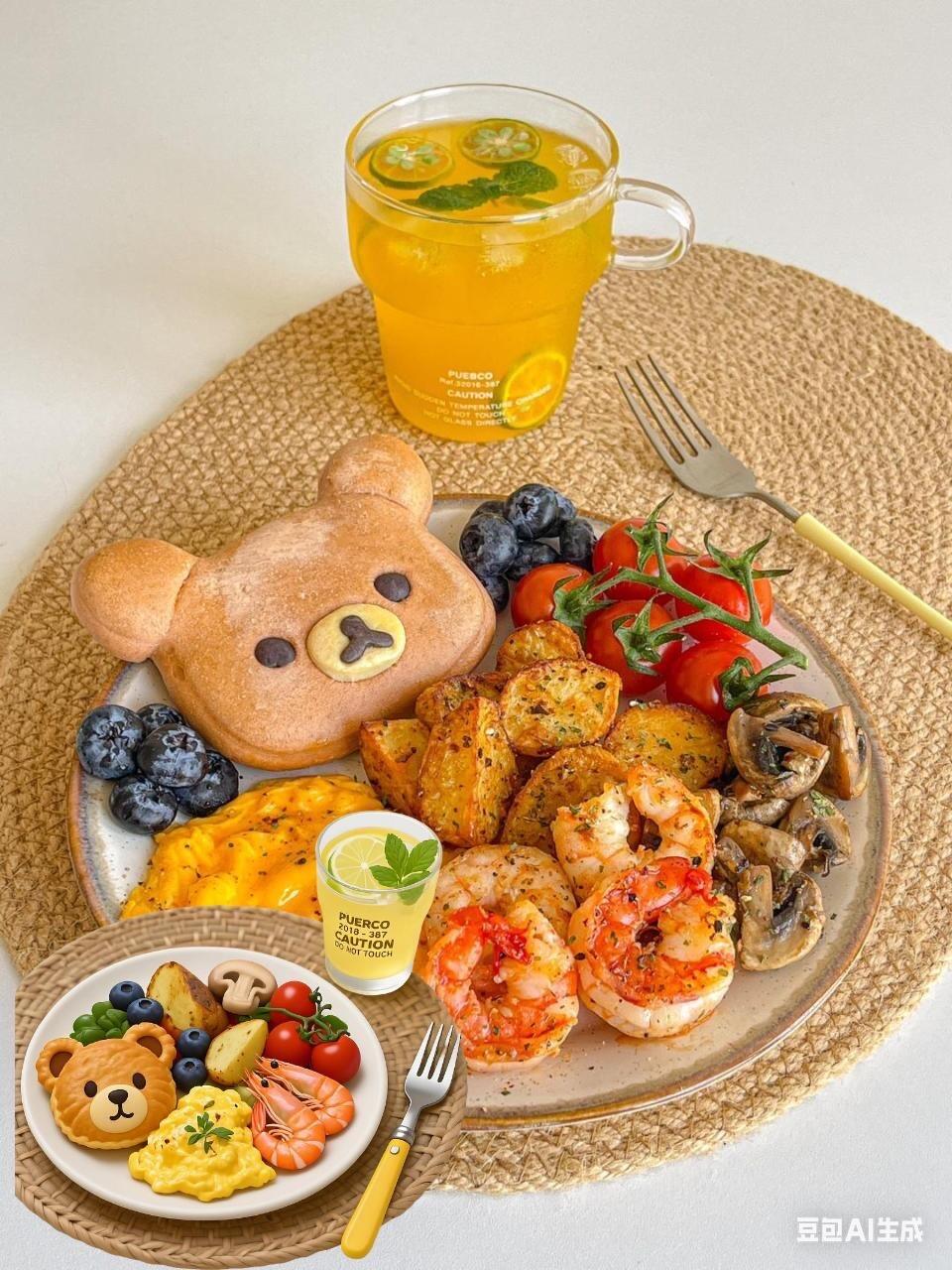 解锁漂亮饭新皮肤🍴豆包生成emoji太好玩啦