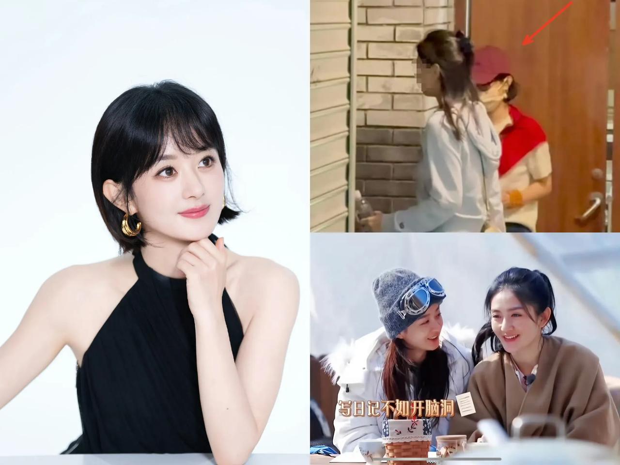 消失近两个月后，
赵丽颖第一次公开露面——不是为了新戏，也不是为了商务，而是去剧