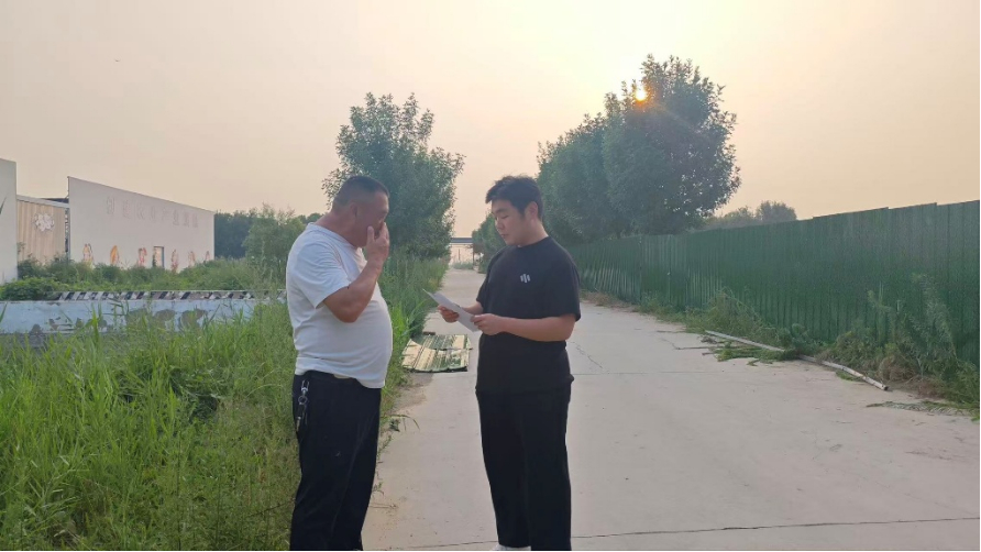 秦岭笑谈 躬身黄河岸，探寻耕地非粮化治理新路径曲阜师范大学三下乡山东大学生暑假社