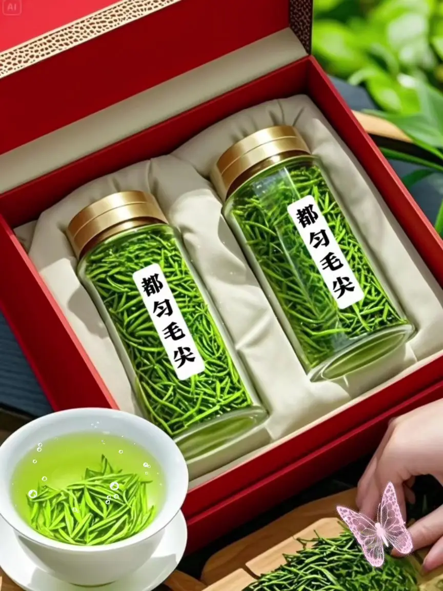 都匀毛尖：黔地春韵，茶中雅味。在贵州都匀的翠绿茶山间，都匀毛尖静享自然...