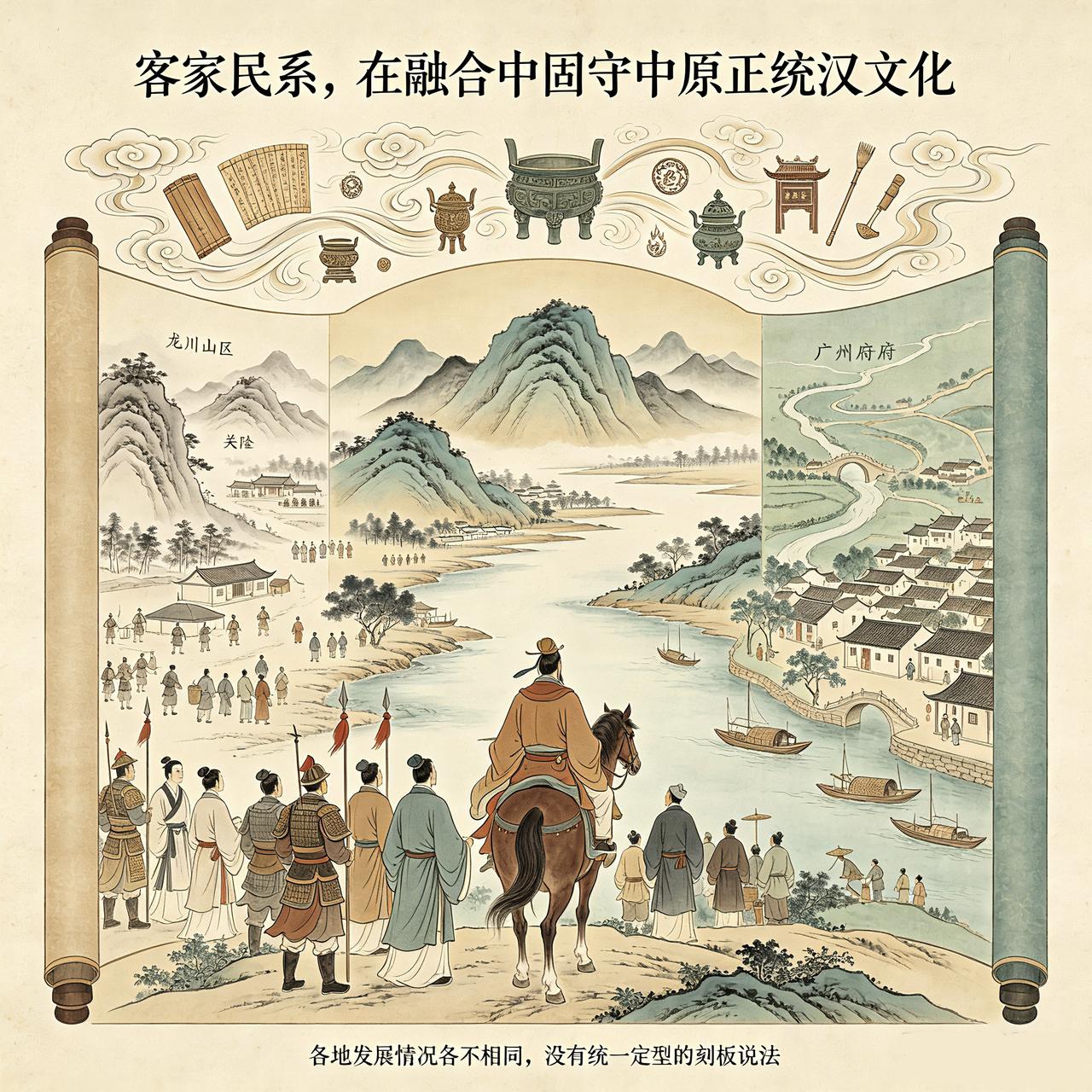 “民系”是什么意思？客家“民系”，以宋元时期才“定型”的？

按照罗香林定制的概