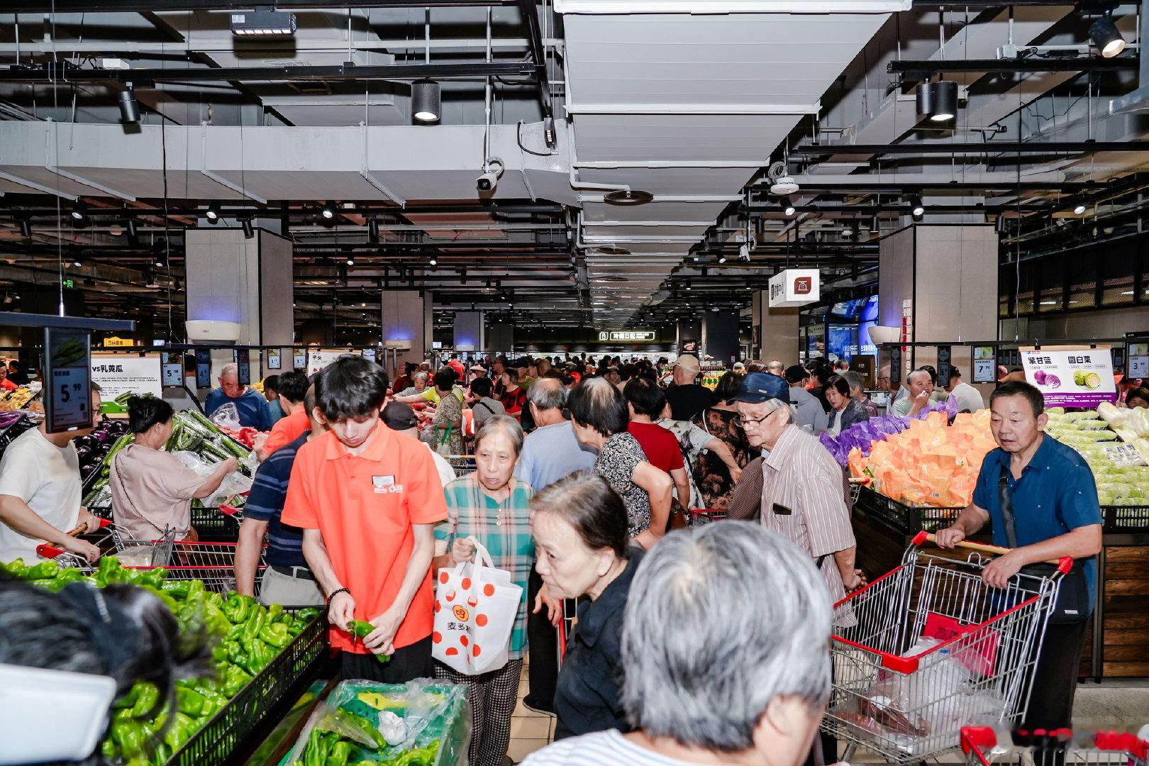 杭州又一家物美超市胖改了发现个宝藏地了！又一家物美超市“胖改”了，现制窗口飘着香