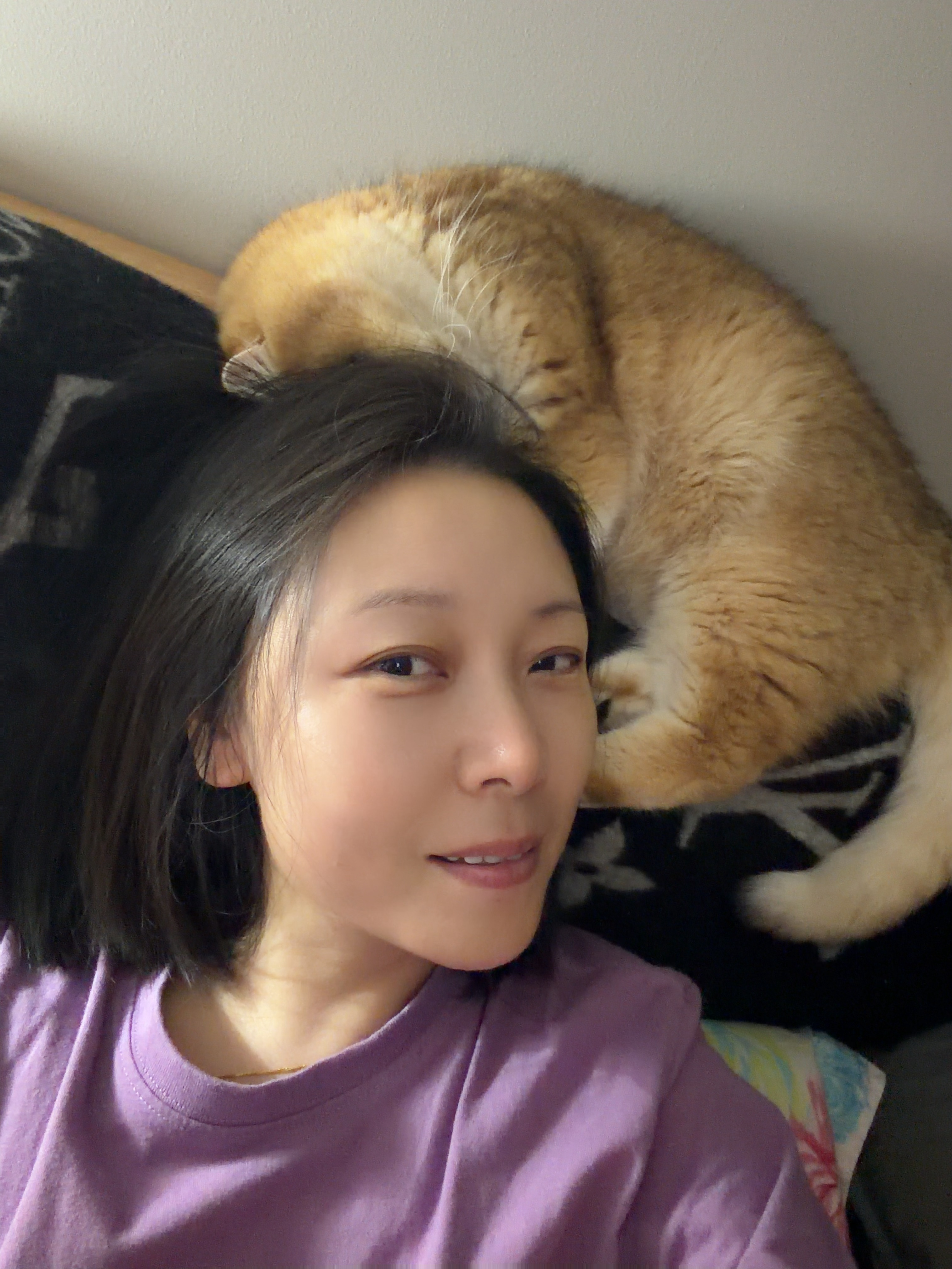哈哈哈太幸福了。晚安💤 