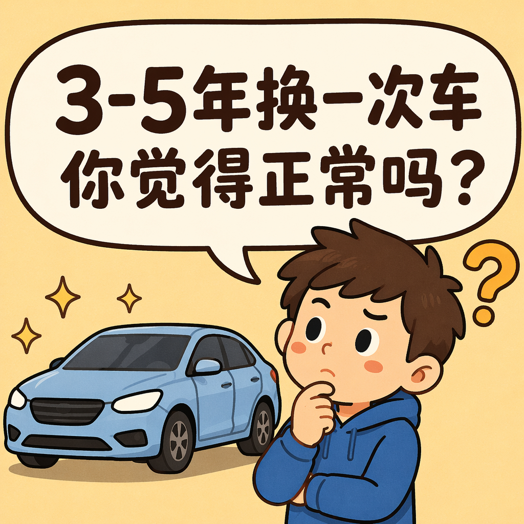 新能源车主3至5年就要换车 新能源车这几年真的越来越像电子产品了。配置、芯片、系