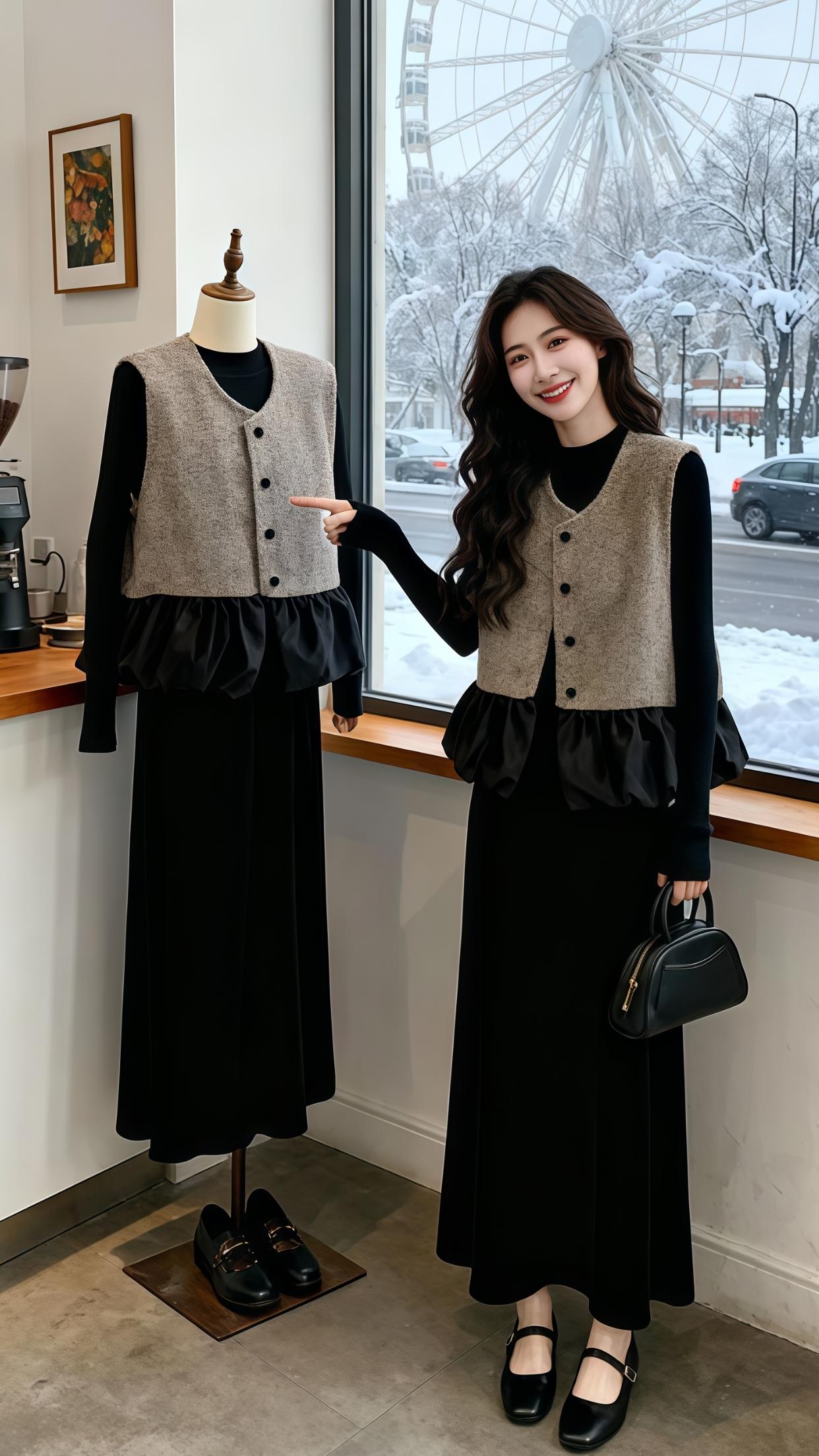 气质女神穿搭 精致穿搭 名媛气质 优雅气质 名媛风