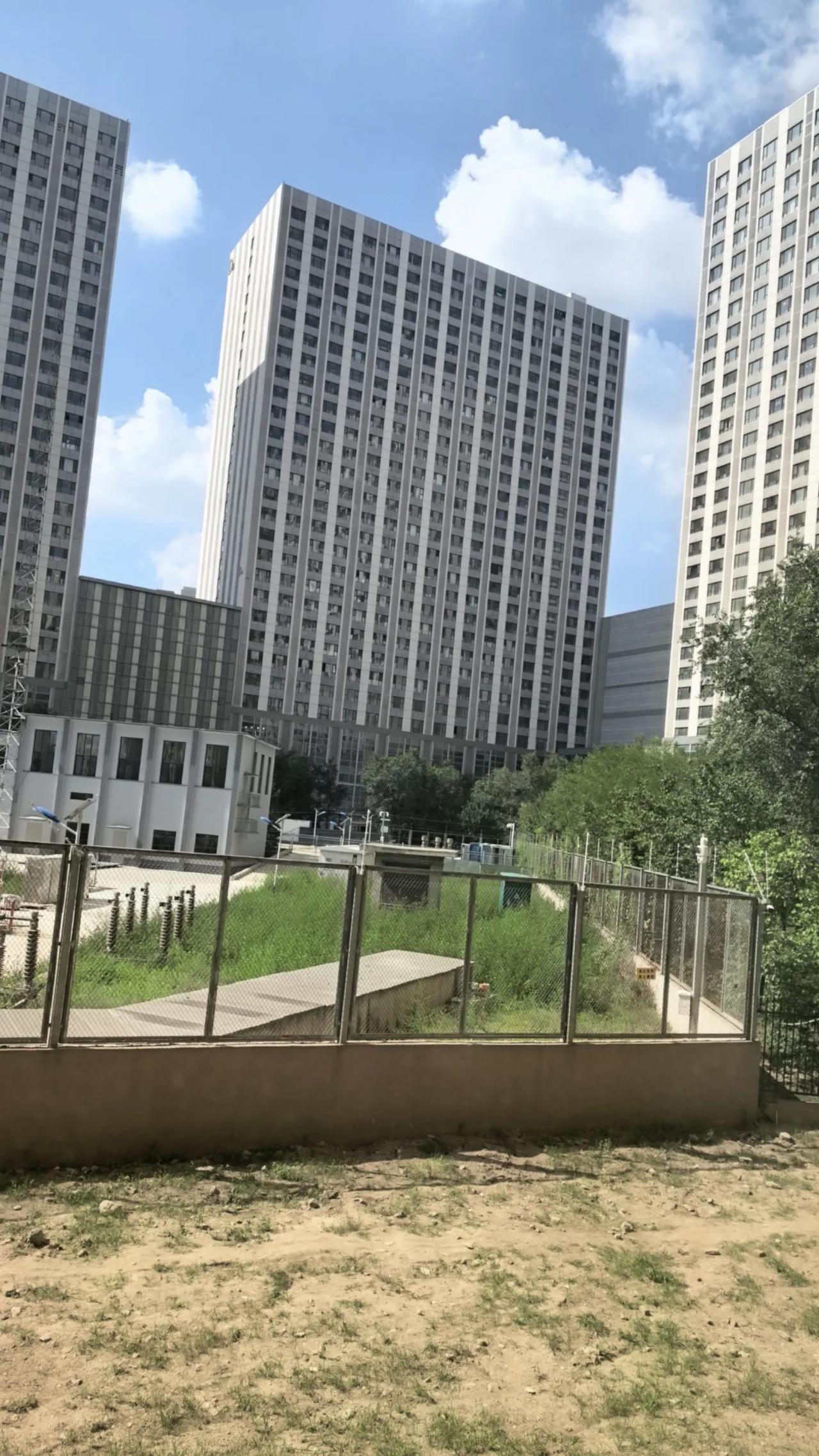 昨天下午，在呼和浩特市赛罕区乌兰察布路附近的一个小区里，和一名小伙子领着一家三口