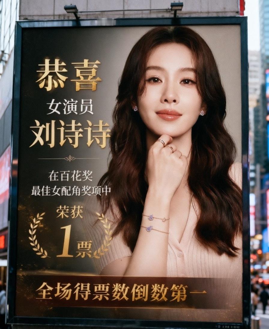 其实一姐刘诗诗今年的百花奖女配全球地广也很出名 ​​​