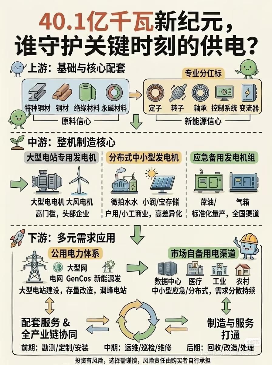 全国发电装机突破40.1亿千瓦，新能源占比持续走高，电力全产业链迎来长期黄金周期
