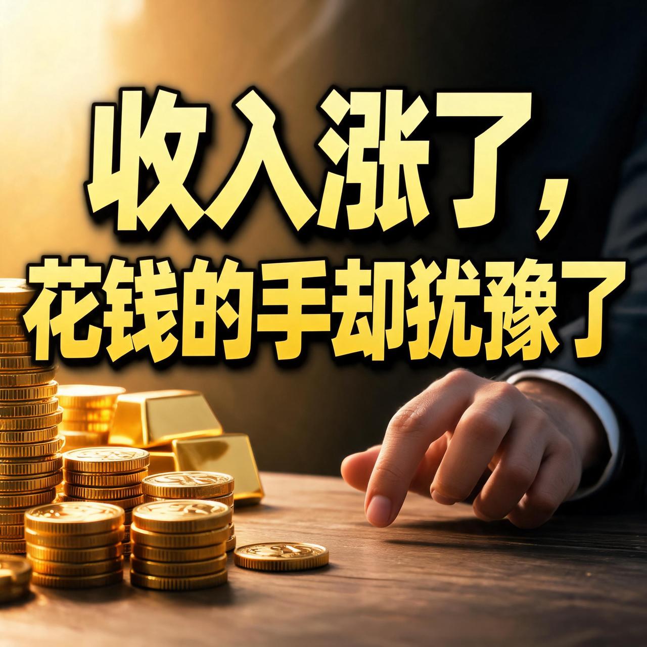 【收入涨了，花钱的手却犹豫了】
上个月跟一个开滴滴的老哥聊了一路。他说以前跑厂子