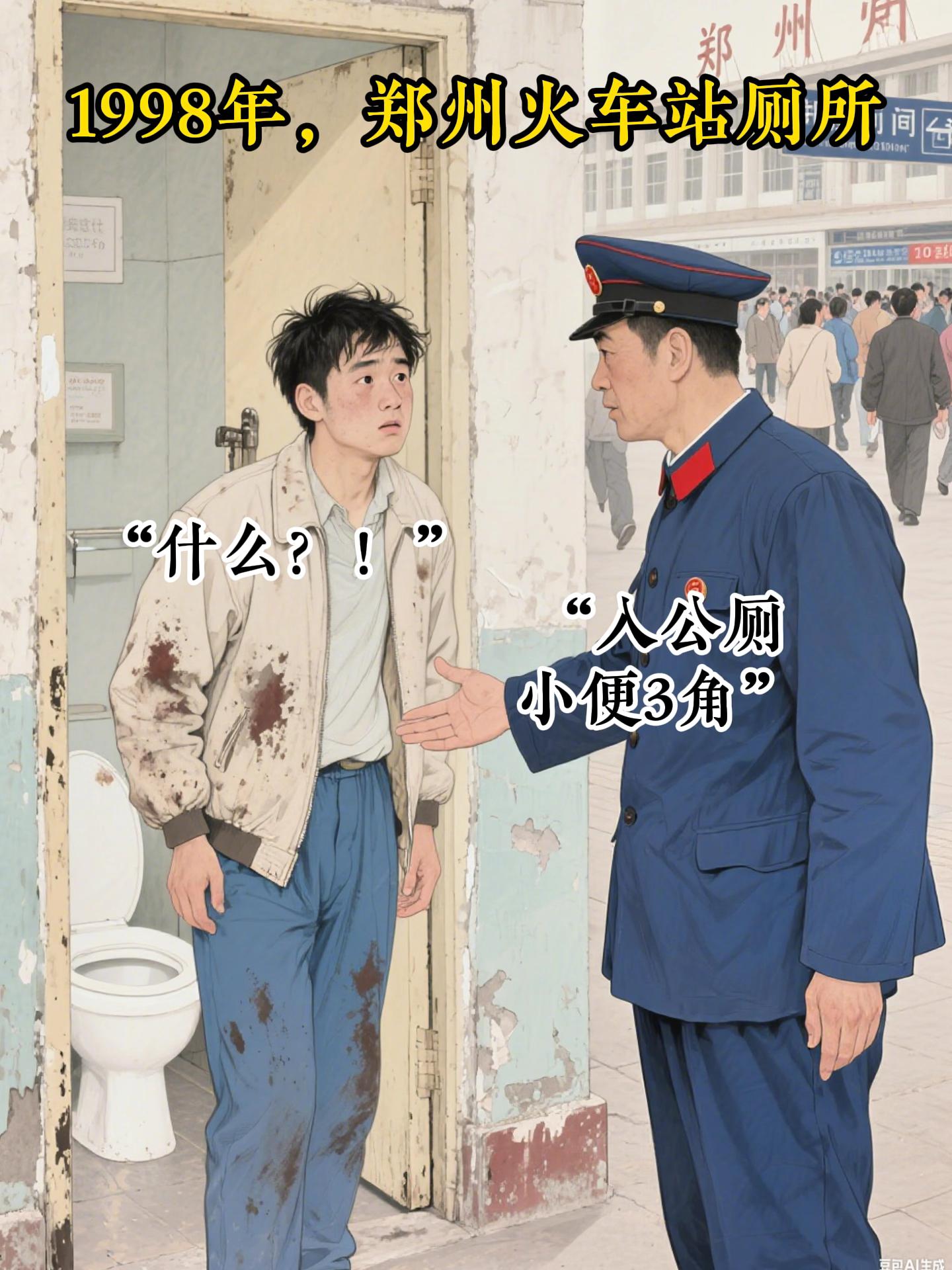 现在能免费上厕所，还得靠他们。