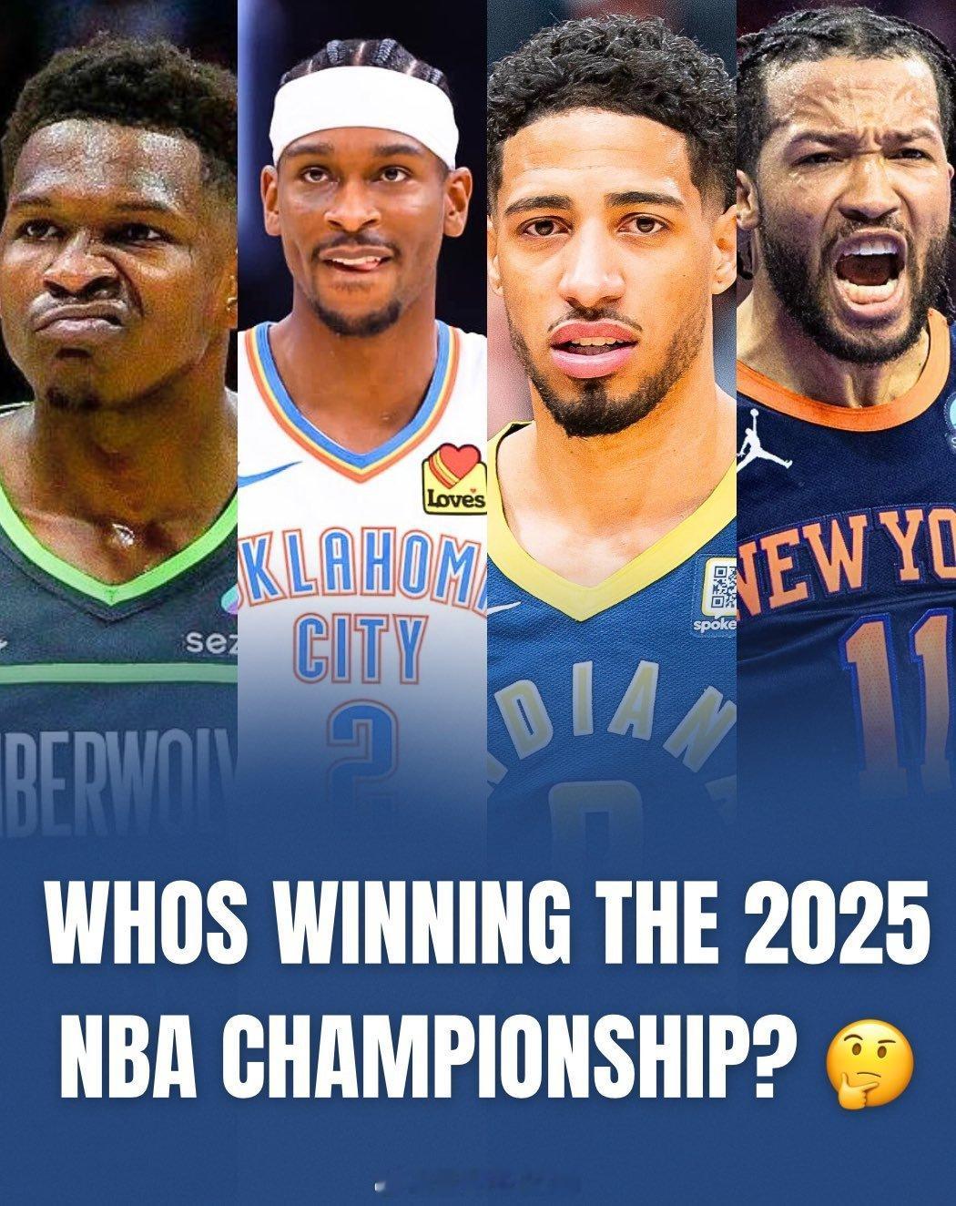 4支新生代力量，你看好谁夺冠🏆🏆🏆掘金vs雷霆雷霆淘汰掘金 ​​​