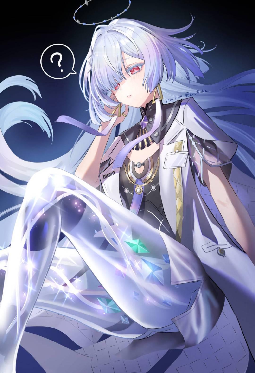 莫宁——鸣潮——画师: Lucio/るしお，网页链接