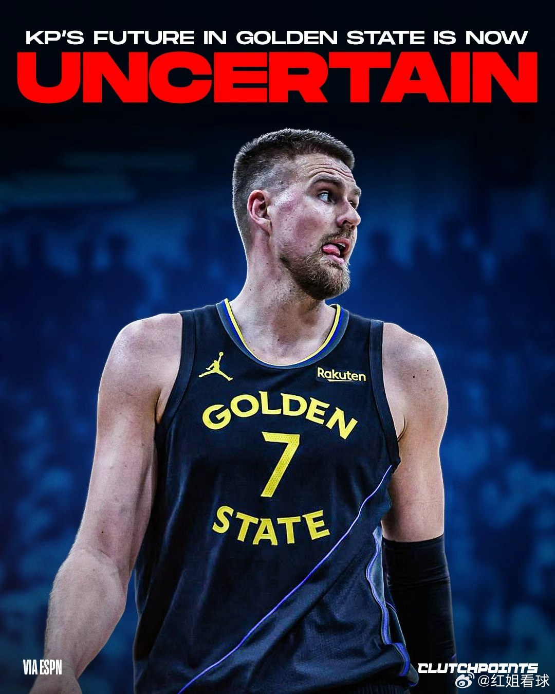 NBA 克里斯塔普斯·波尔津吉斯的经纪人手里拿着这么个“货色”去谈判：一个身高2
