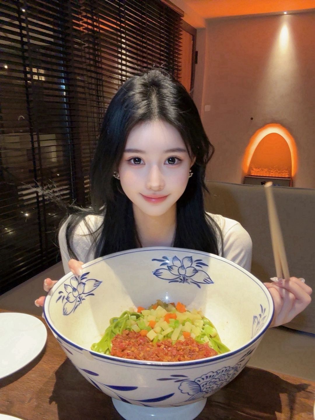 比我头都大的面🍜😋