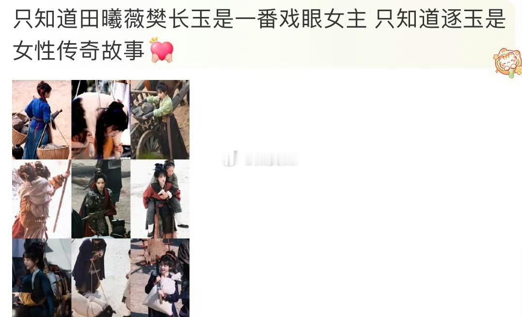 逐玉是女主向？不过内娱女主向的戏也挺多，主要还是看戏份相差多少。逐玉 ​​​
