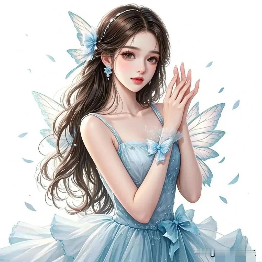 在网络社交的头像选择中，天使公主婚纱礼服唯美头像凭借梦幻元素与精致设计，成为展现