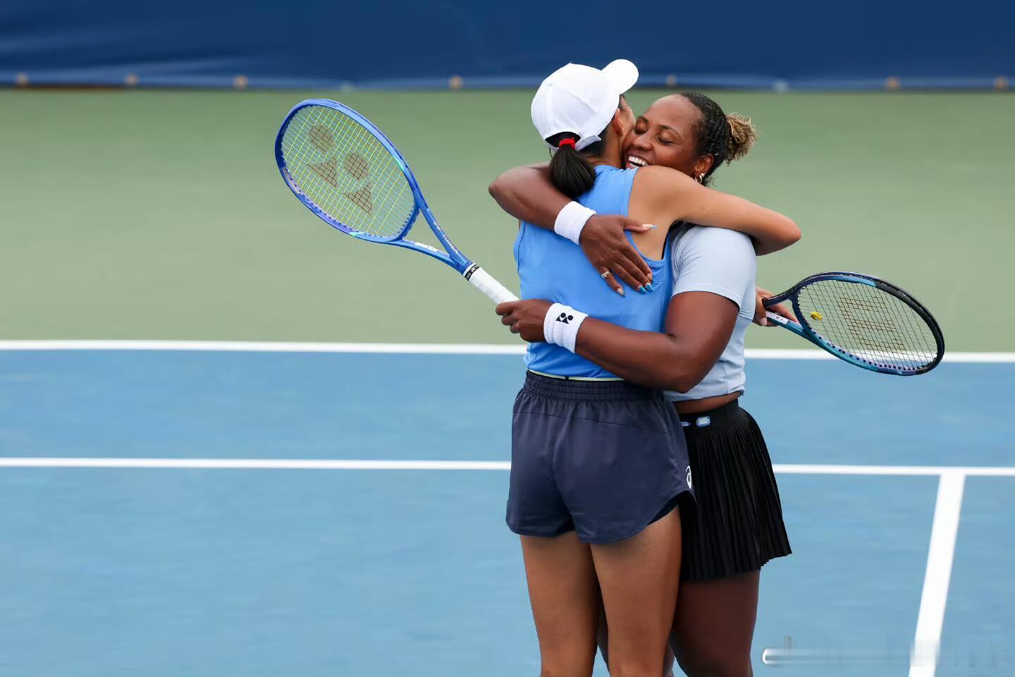 张帅组合晋级双打四强 WTA1000蒙特利尔公开赛双打1/4决赛，3号种子张帅/