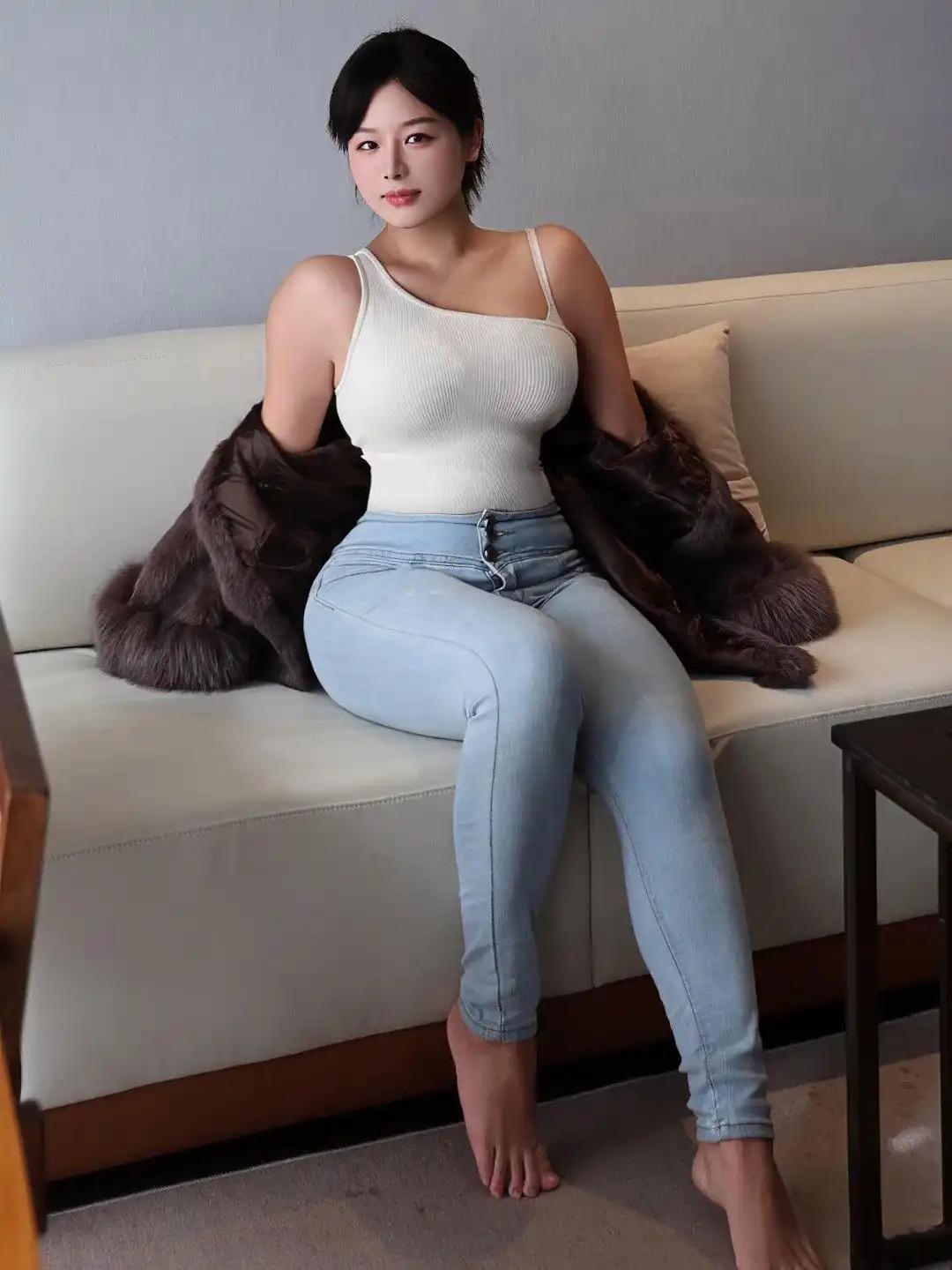 女生怎么穿紧身裤才好看