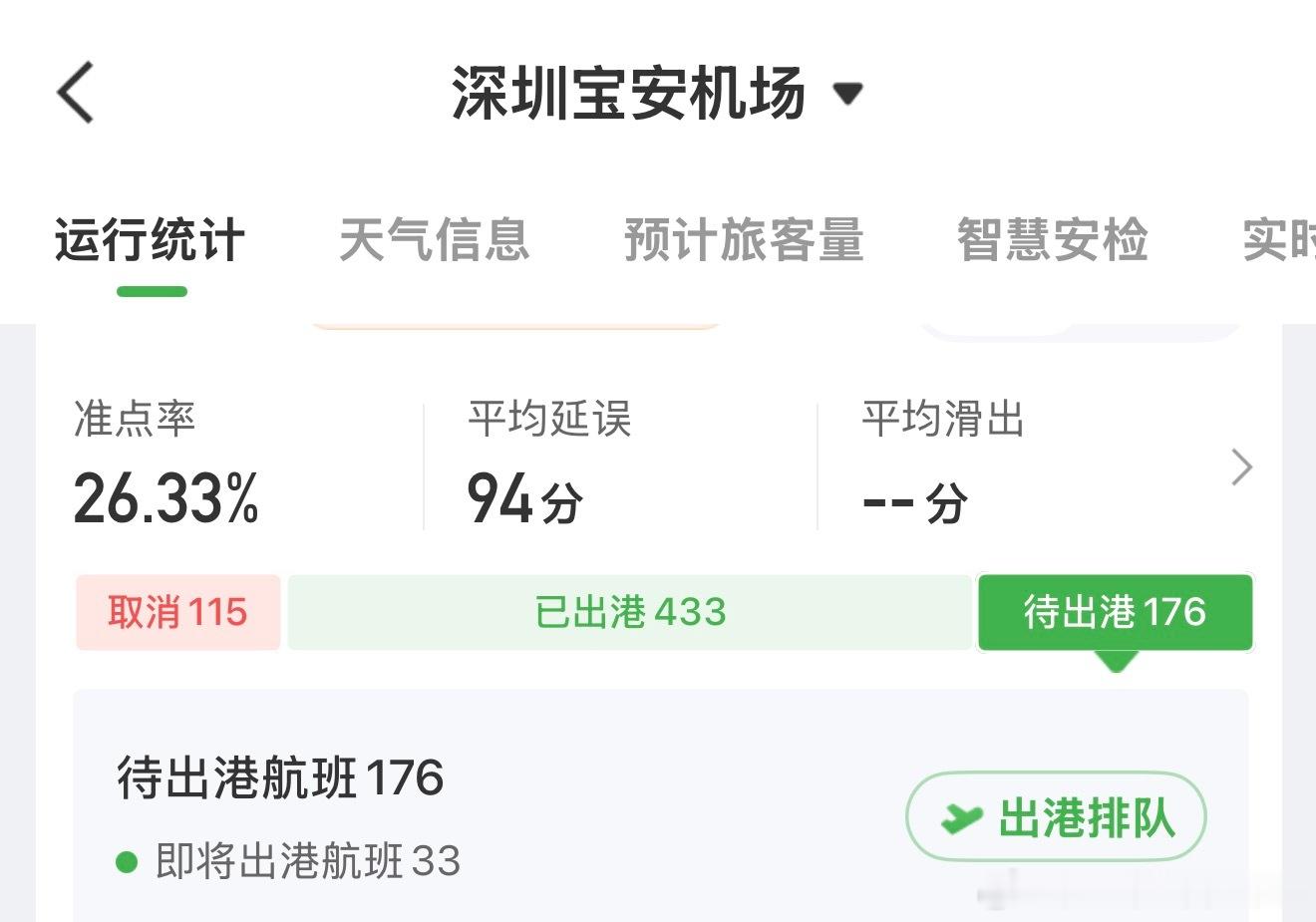 深圳机场 sorry前几天从深圳回，一看一天的雨果断改高铁，最近这个季节，进出深