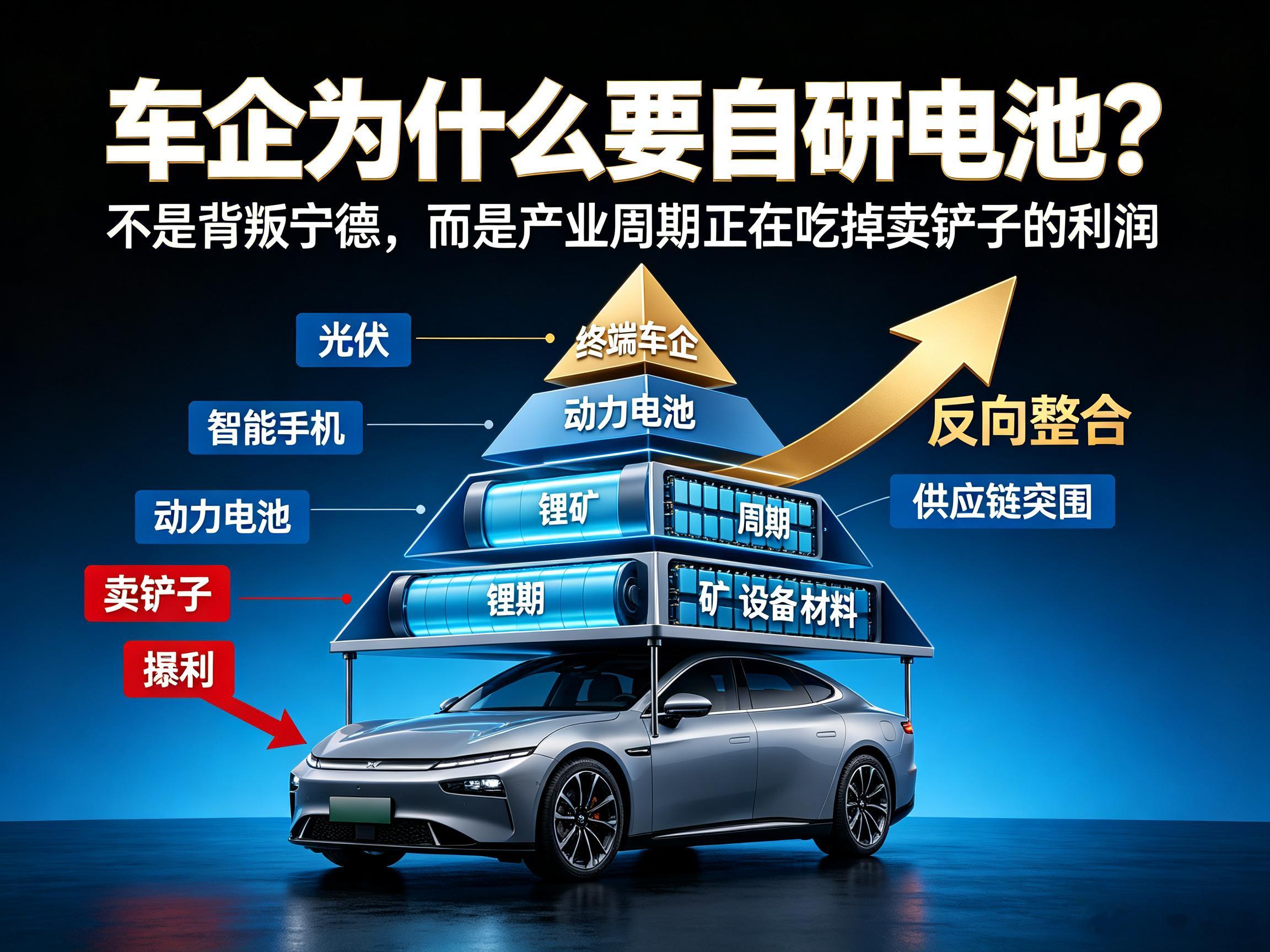 车企集体和宁德提分手多家车企陆续「分手」宁德并自研电池，这场「供应链突围」是为了