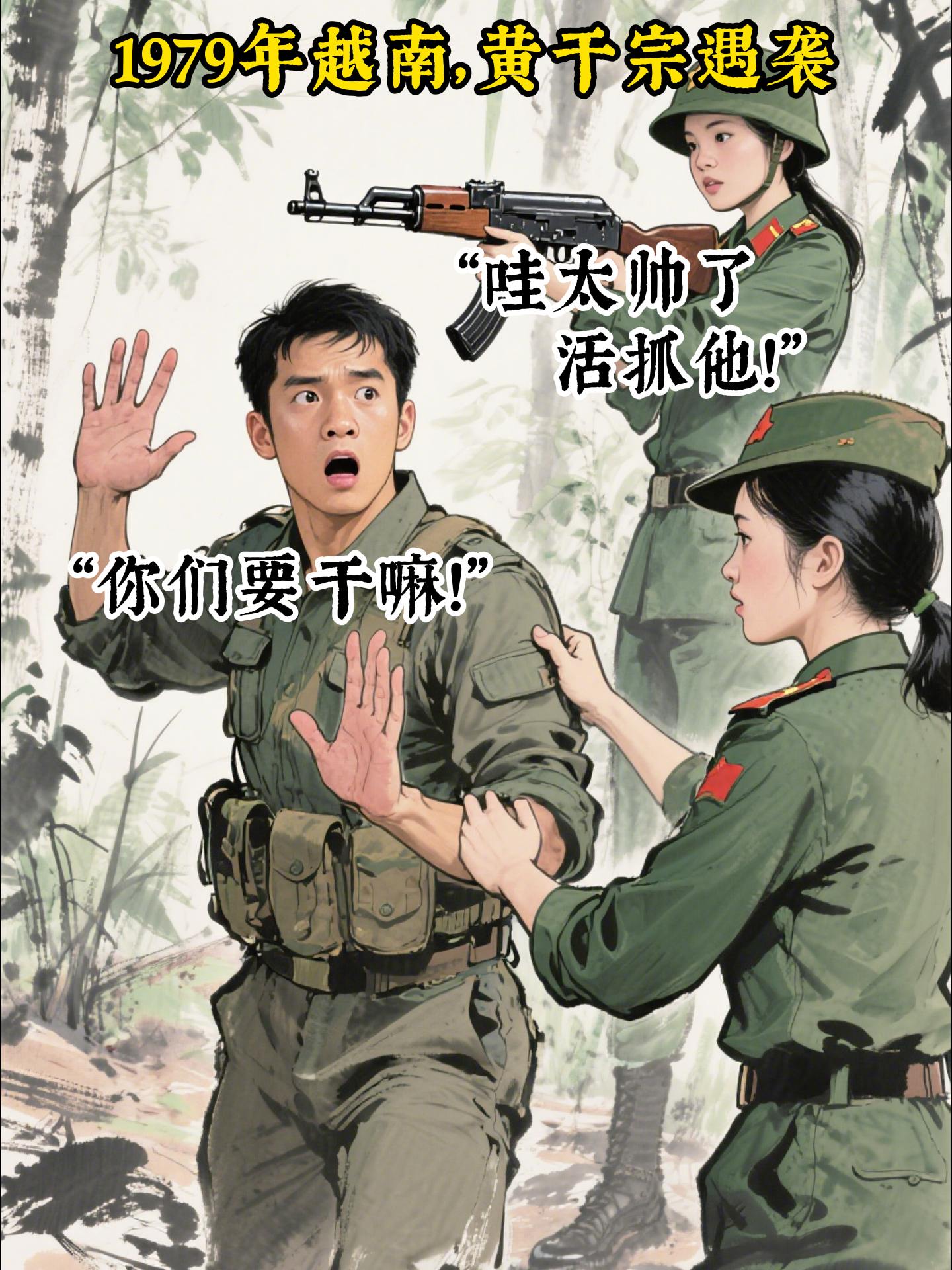 越南反击战，他凭一个啤酒瓶成功归国。
