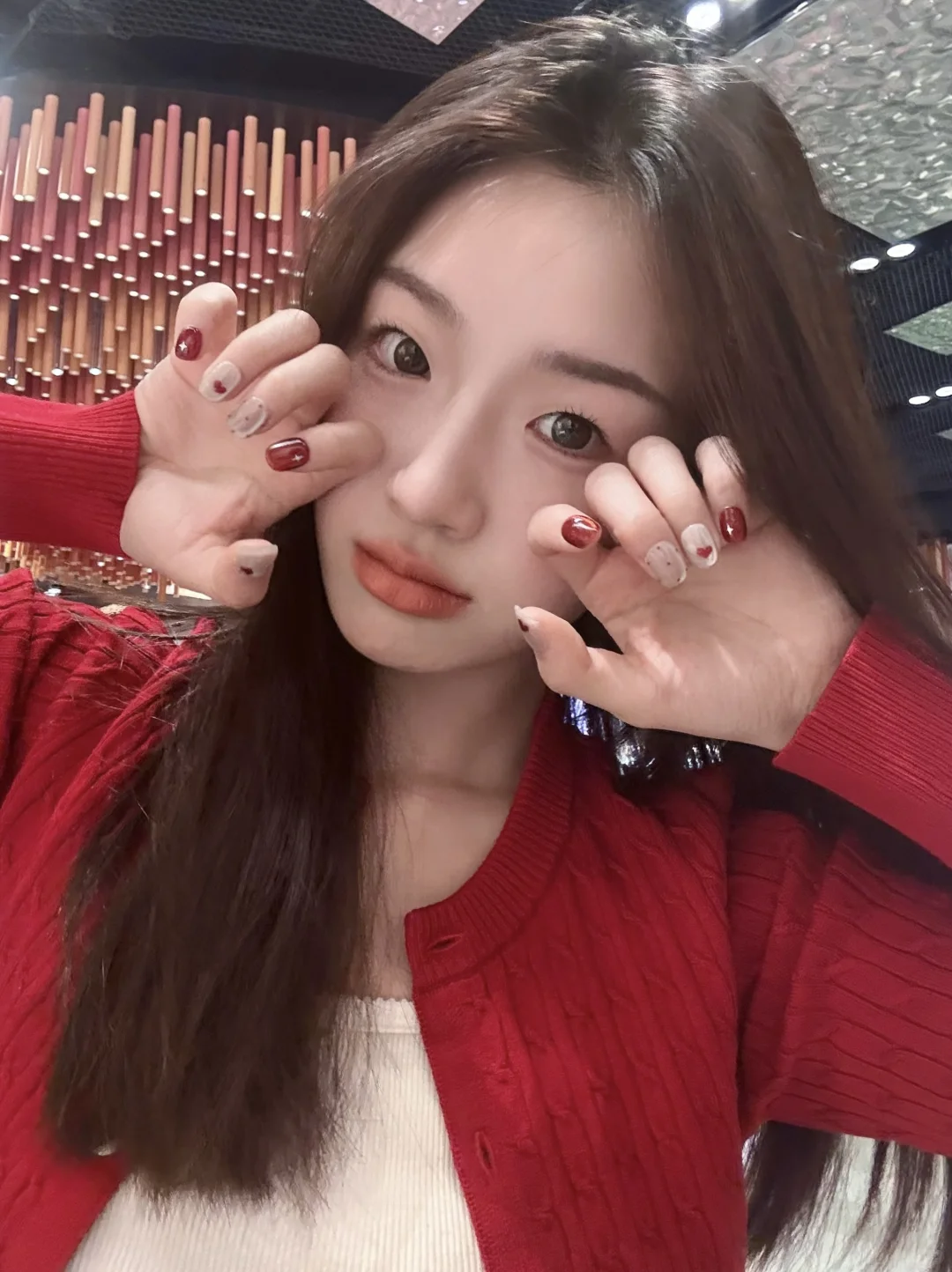 💅进来看我的新年美甲：招桃花！