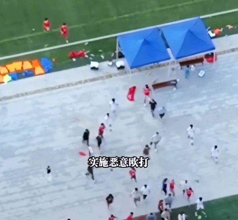 成年人踢球输不起实在丢人，6 月 22 日广东一场交流赛闹出恶劣冲突，成年张家界