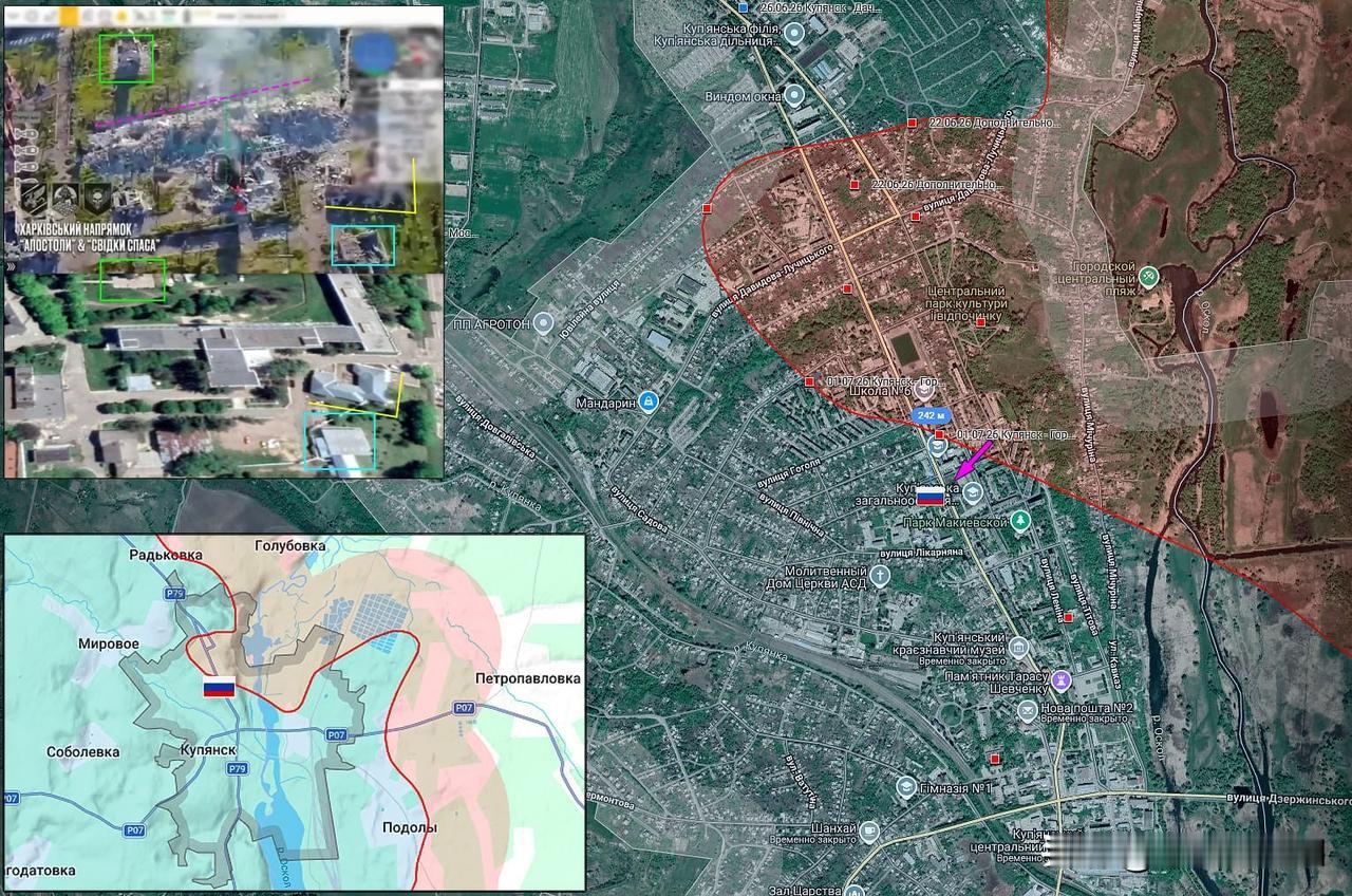 更新库普扬斯克俄军进展的地理定位
14.07.26 库皮扬斯克 - 市立医院
库