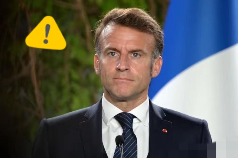 昨天晚上法国总统马克龙对着全国观众，来了一次火力全开的电视讲话，把美以的军事行动