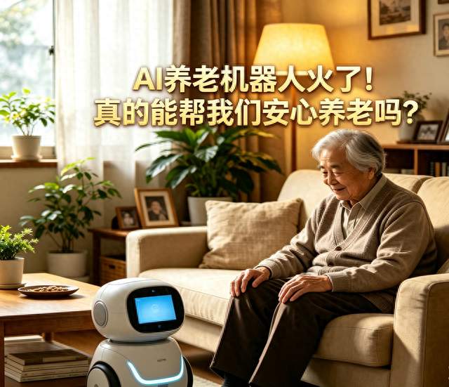 AI养老机器人火了！真的能帮我们安心养老吗？