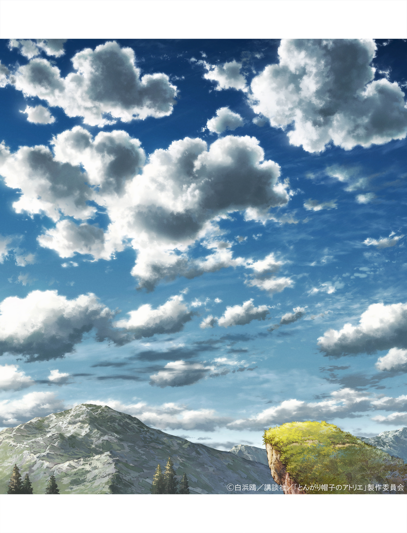 『尖帽子的魔法工房』美术背景   twi：c_o_l_a 