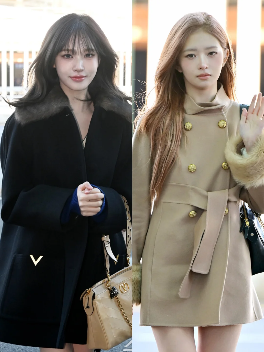 Liz Rei出发时装周机场街拍！