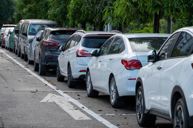 #呼吁节假日公共停车位免费#【吃6元钱的粉交5元停车费？代表呼吁节假日免费开放公