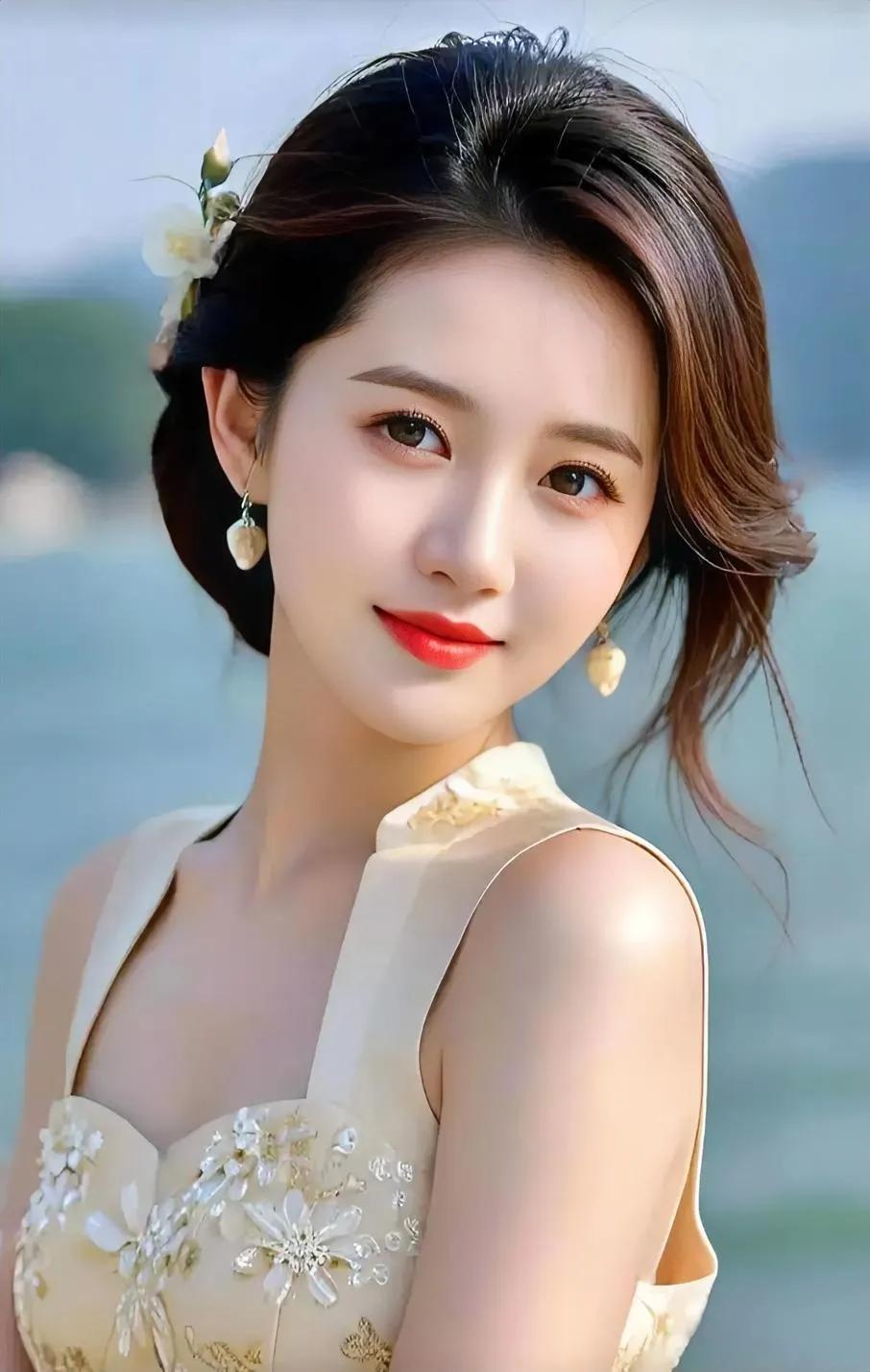 美丽动人，优雅如诗。#欣赏绝世佳人# #欣赏美女之风采# #精致美女美如仙#