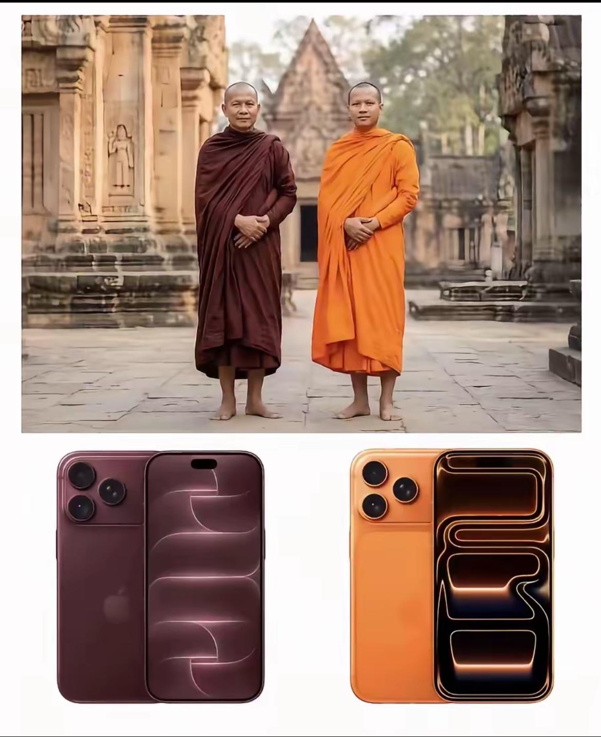 笑不活了！
iPhone新配色灵感找到了😂
苹果引发的吐槽 

刷到这张图瞬间