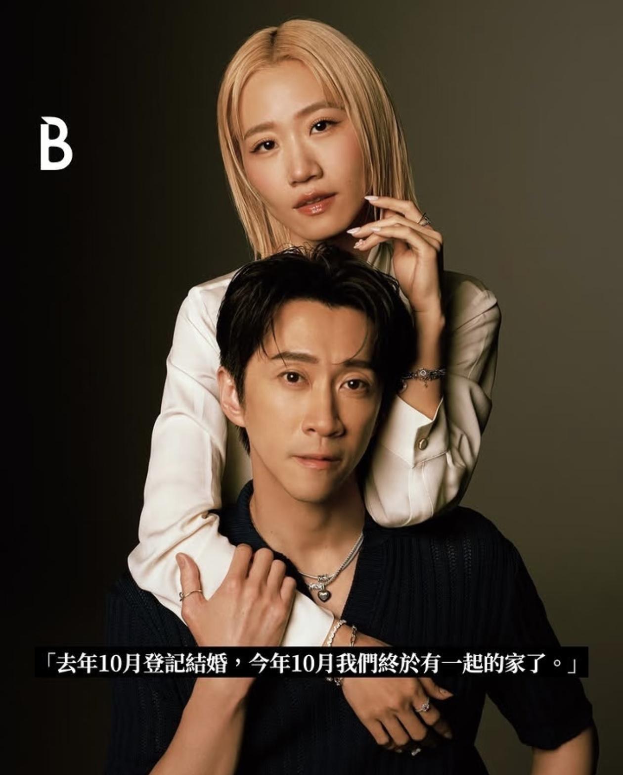 陈汉典和Lulu结婚一周年，这对的爱情状态真的太让人觉得踏实了。
别人的周年纪念