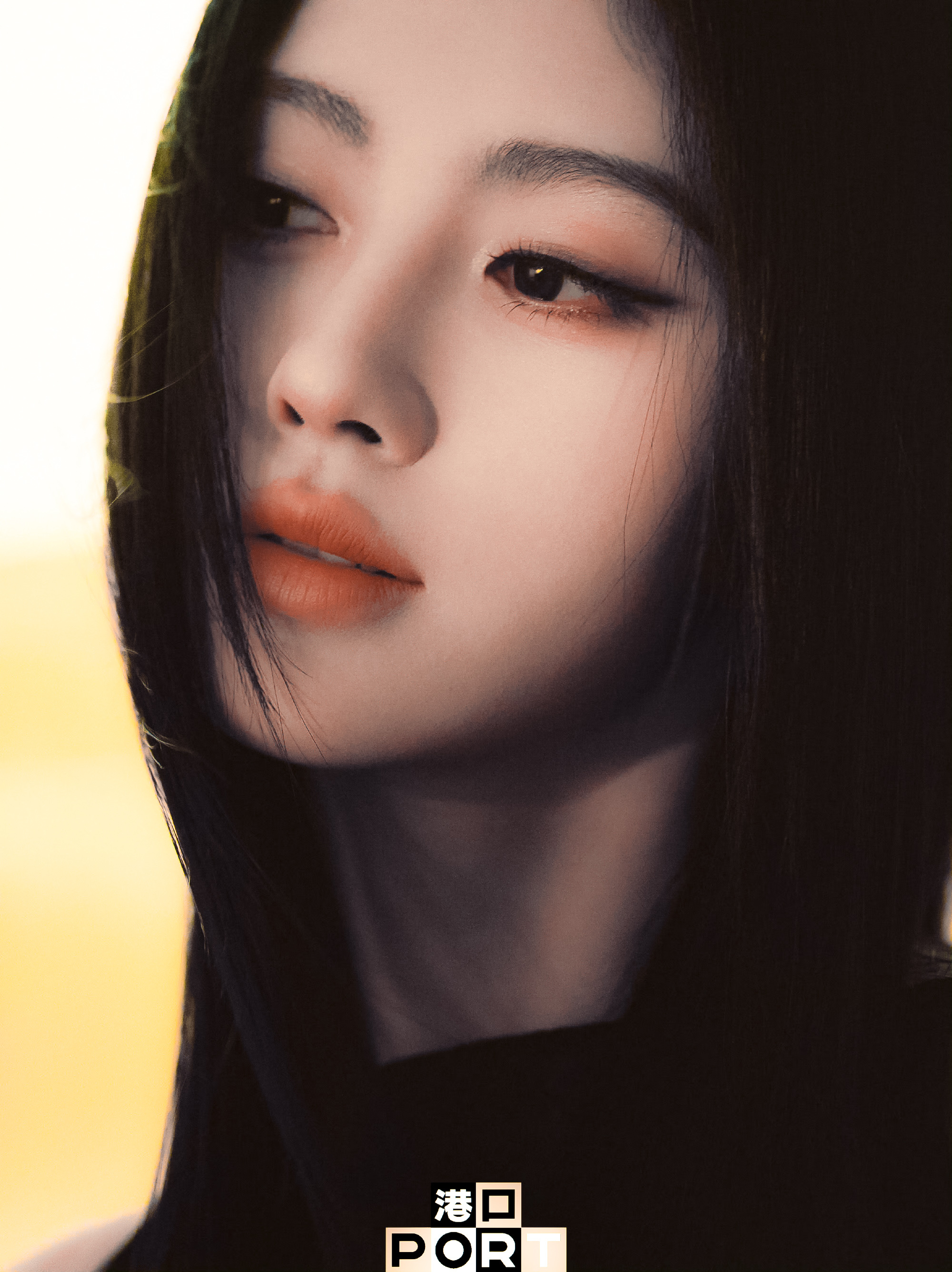 PORT杂志鞠婧祎PORT荒漠之花大片