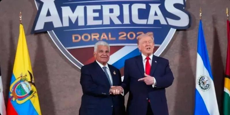 前脚巴拿马强行接管长和集团港口，后脚巴拿马总统穆利诺赴美国参加首届“美洲之盾”峰